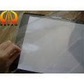 Super large film en polyester transparent